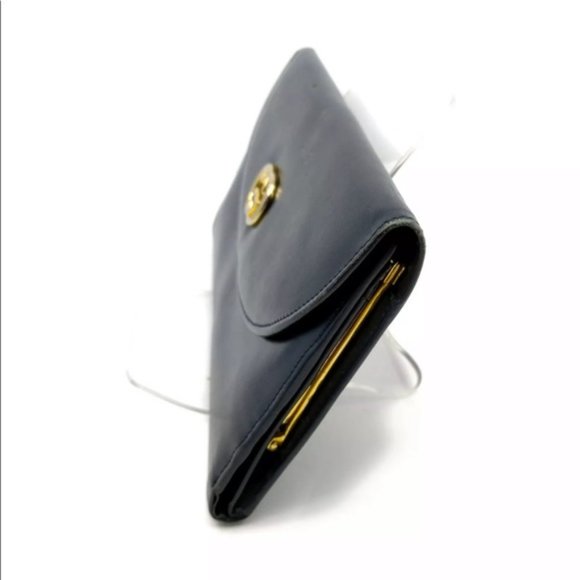 Gucci Long Wallet Blue Leather - Picture 5 of 10